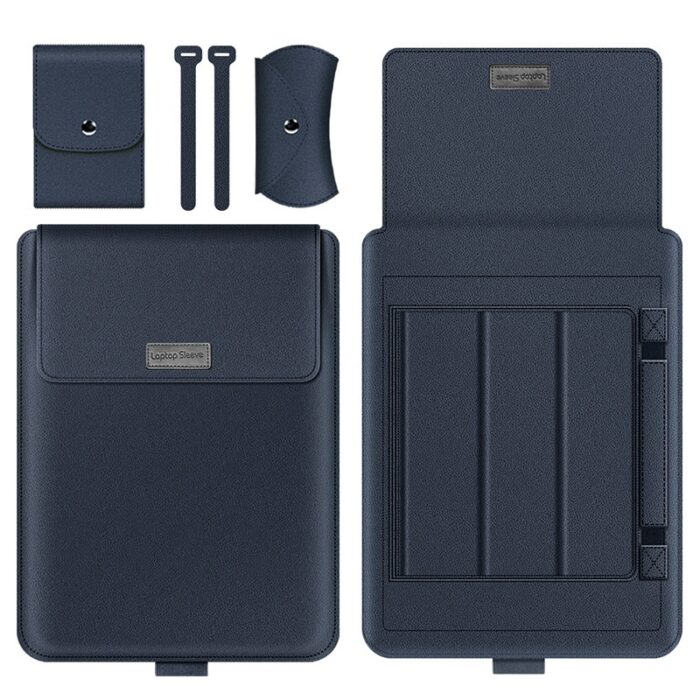 Laptop Case Leather Bag Protective Sleeve - Image 4