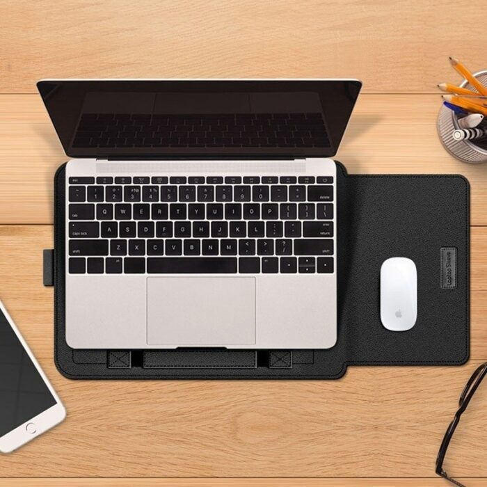 Laptop Case Leather Bag Protective Sleeve - Image 1