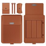 Laptop Case Leather Bag Protective Sleeve - Image 5