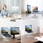 Laptop Stand Height Adjustable Aluminium - Image 5