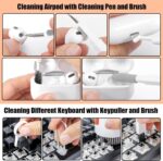20 In 1 Laptop Phone Screen Cleaner Kit, Computer Keyboard Cleaning Brush For Phone AirPods MacBook IPad, Multifunctional Electronic Device Clean Tool For Camera Tablet Car Screens - Image 6