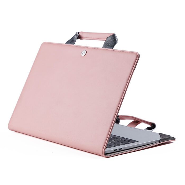 Laptop Sleeve Protective Laptop Leather Laptop Bag - Image 2