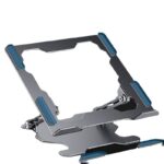 Adjustable Laptop Stand Portable Computer Stand Aluminum Alloy Laptop Riser Compatible Laptop Stand Holder - Image 3