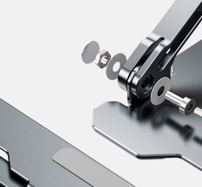 Adjustable Laptop Stand Portable Computer Stand Aluminum Alloy Laptop Riser Compatible Laptop Stand Holder - Image 8