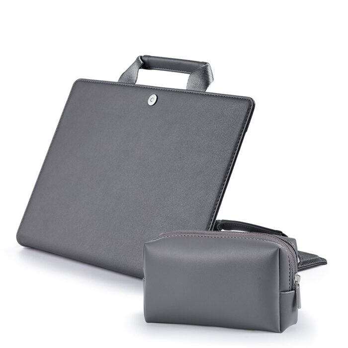 Laptop Sleeve Protective Laptop Leather Laptop Bag - Image 8