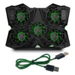 New Arrival 5 LED Fans Laptop Cooler Cooling Pad - Image 8