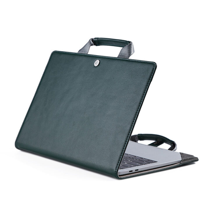 Laptop Sleeve Protective Laptop Leather Laptop Bag - Image 4