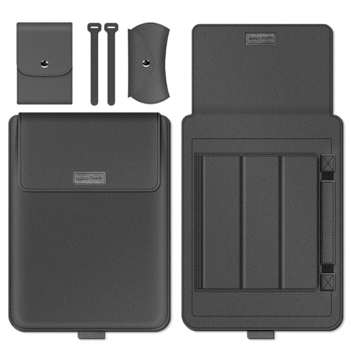 Laptop Case Leather Bag Protective Sleeve - Image 8